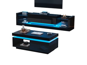 Meuble tv coloris noir 181 cm OKWISH