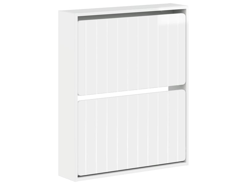  Meuble à chaussures mural, armoire à chaussures zwolle 71x17x86 cm shl5102  - Conforama A