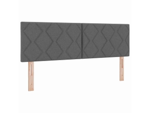 Tete de lit A poser largeur 144 cm   taupe