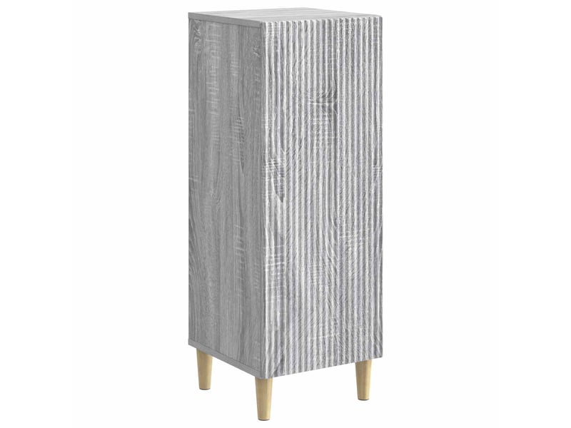  Buffet - bahut - meuble de rangement sonoma gris 33 x 34,5 x 90 cm bois d'ingénierie  - Conforama A