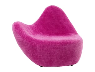 fauteuil glow wave violet kare design