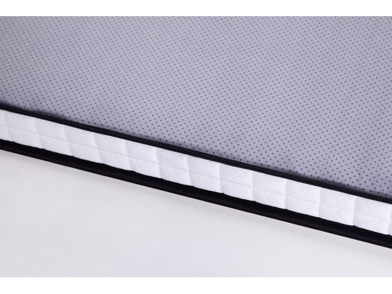  Matelas à ressorts ensachés 90 x 200 cm h3 - matelas ergonomique 10 cm avec soutien lombaire, roulé et compressé  - Conforama W
