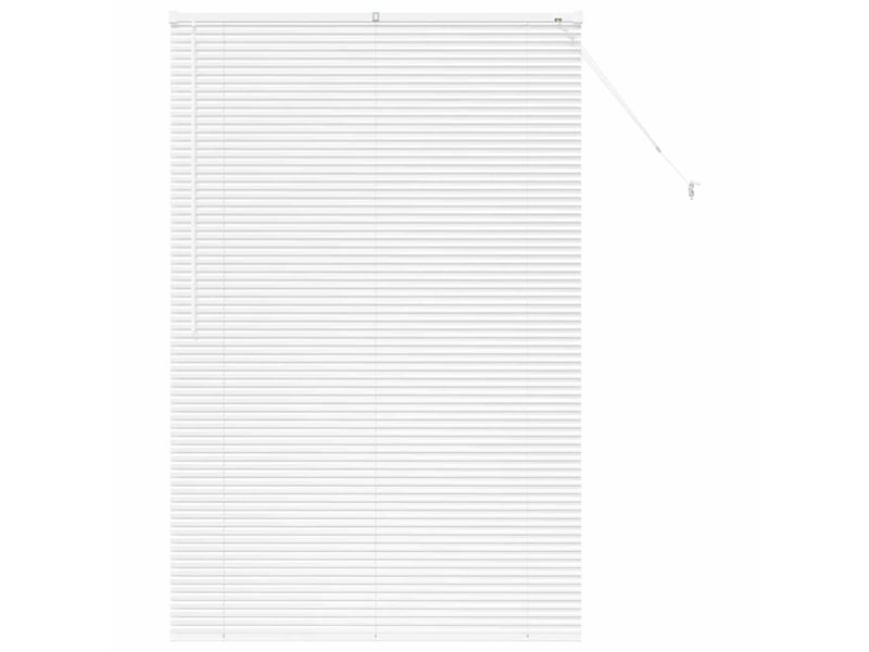 Store vénitien, store de fenêtre blanc 175 x 110 cm 25 mm aluminium cf47754 - Conforama A