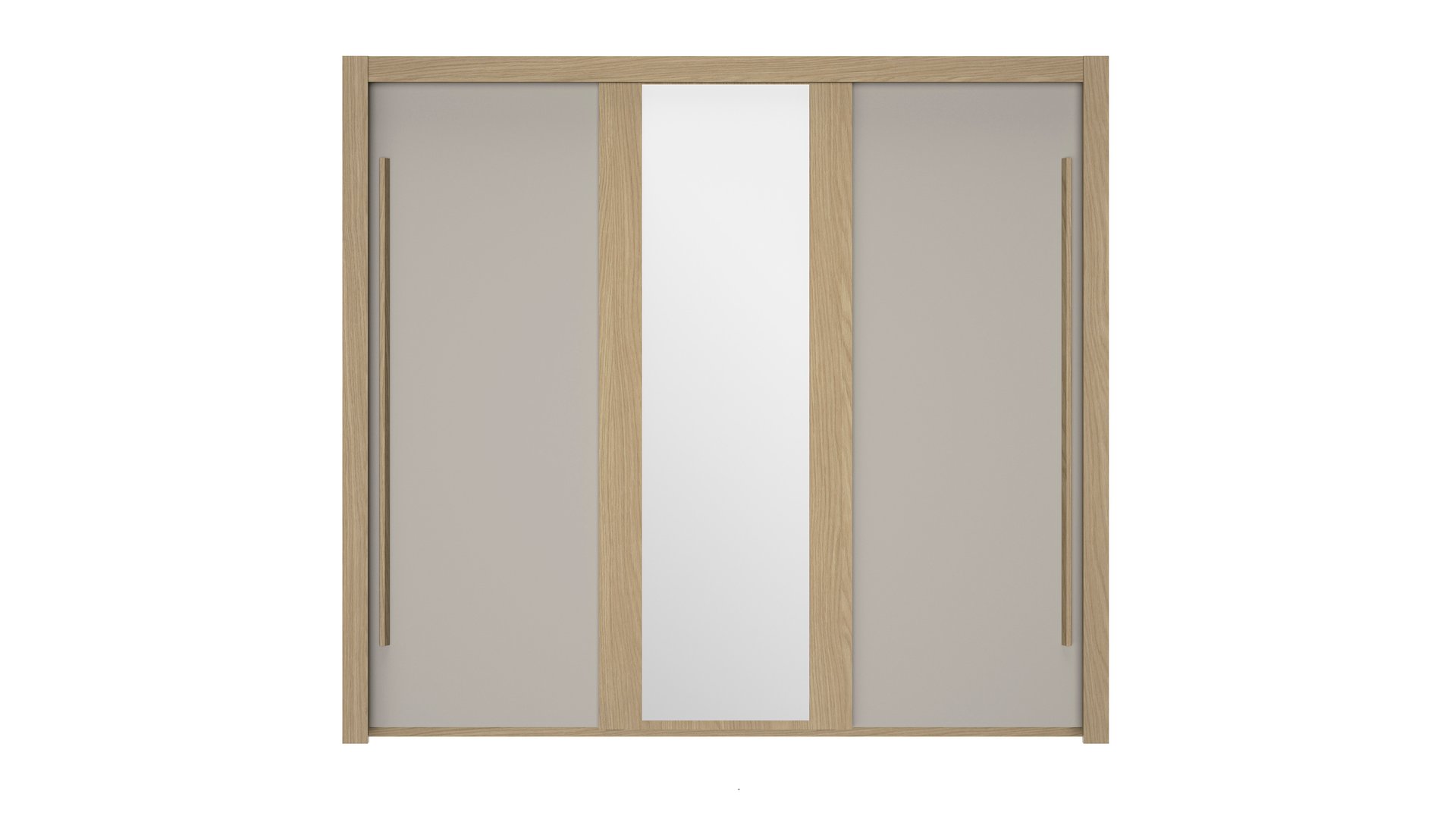 Armoire CYRIS bois clair 205 Conforama