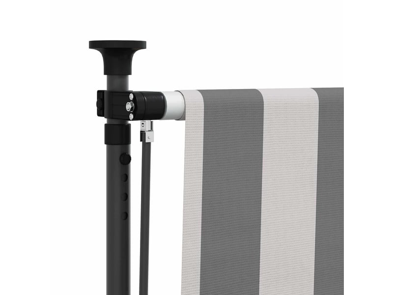  Store enrouleur, store roulant extérieur anthracite et blanc 100 x 270 cm cf47443  - Conforama D