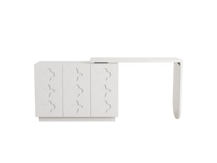 Bureau d'angle enfant GENERIC HOME coloris blanc