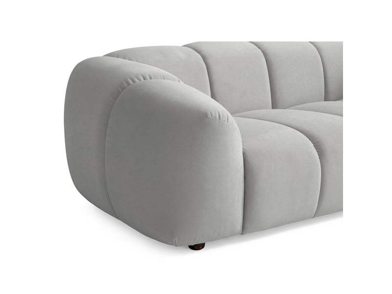  Selsey millma - canapé - 220 cm - velours gris clair Millma - Conforama E