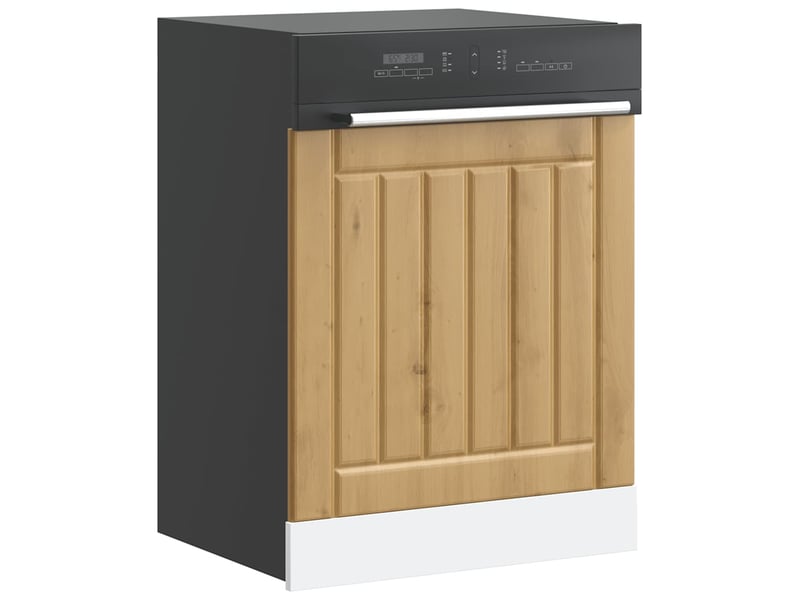  Panneau de lave-vaisselle chêne artisanal bois ingénierie  - Conforama B