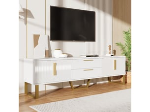 Meuble tv coloris blanc 170 cm 3021980000000