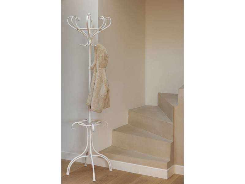  Porte-manteau en métal rune 199cm blanc  - Conforama D