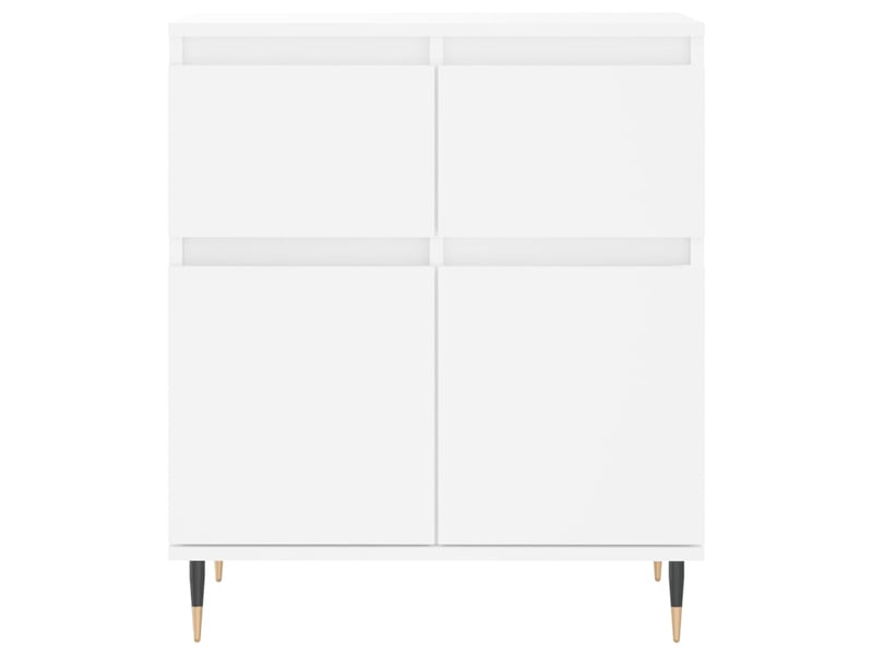  Buffet - bahut - meuble de rangement blanc 60x35x70 cm bois d'ingénierie  - Conforama E