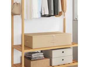 Boîte de rangement 24 pcs tissu intissé 70x40x18 cm 50,4 l shl73927