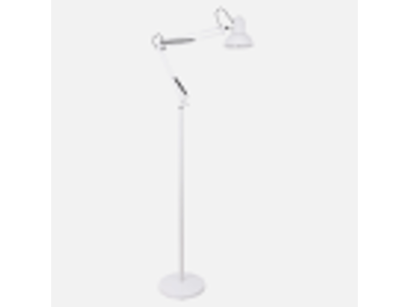  Lampadaire fabrilamp rutilo e27 coloris blanc 180 x 28 x 28 cm 140341001 - Conforama D