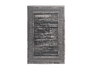 Tapis kalea 300 gris en polyester 80x150 cm