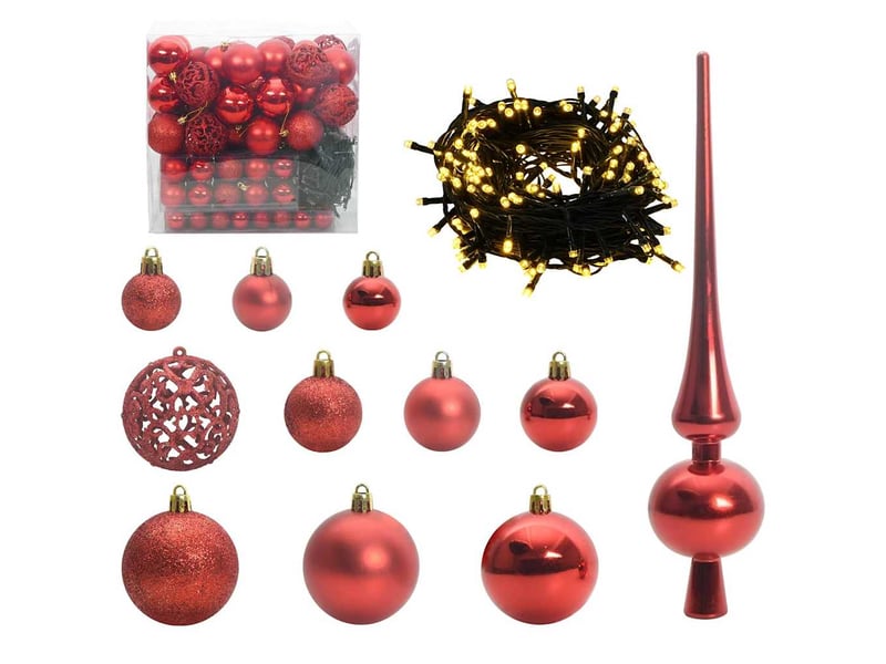  Sapin de noël artificiel, arbre de noël blanc 210 cm shl8368  - Conforama E