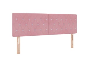 Tete de lit A poser largeur 160 cm rose