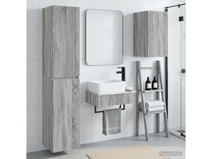 Ensemble de mobilier de salle de bain 3 pc sonoma gris cf64423