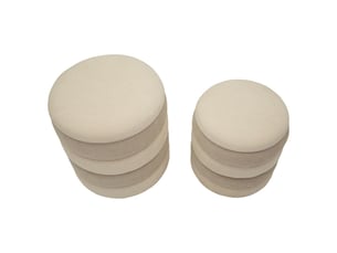 Pouf / repose pied   multicolore