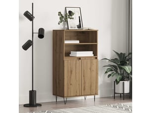 Buffet - haut armoire marron 60 x 36 x 110 cm bois d'ingénierie