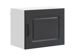 Meuble mural de cuisine | armoire de cuisine noir 50x31x40cm