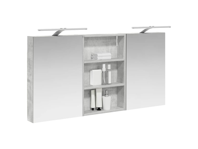  Ensemble de meubles de salle de bain 3 pcs 120x10.5x60.5 cm shl6183  - Conforama C