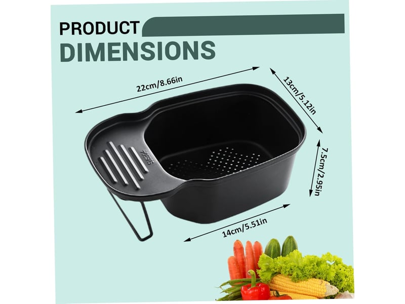  Panier de passoire d'évier de cuisine, panier d'assistance à l'évier  - Conforama B