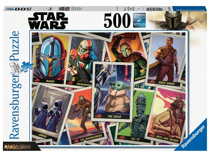  Puzzle 500 p baby yoda star wars mandalorian 4005556165612 - Conforama A