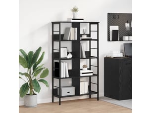 Étagère 8 niveaux, étagère de rangement 82 x 32 x 144,5 cm bois d'ingénierie shl6958