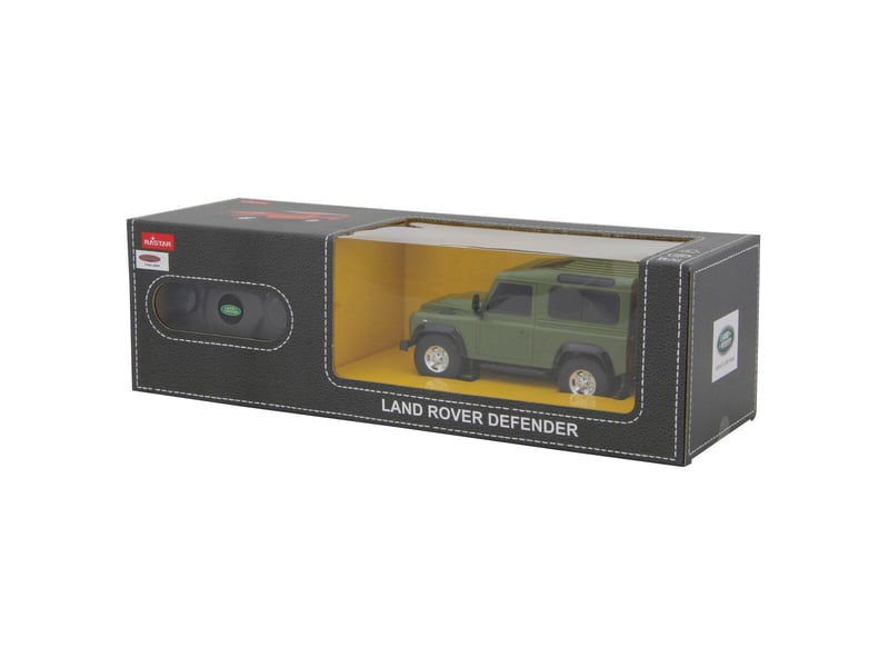  Voiture télécommandée land rover defender 1:24 vert 2,4ghz 405154 - Conforama B
