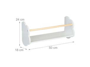 Etagère coloris blanc HELLOSHOP 26