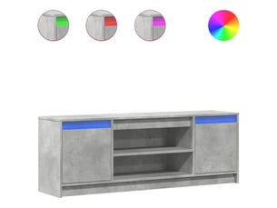Meuble tv coloris gris 139.5 cm <strong></strong>  <strong></strong>