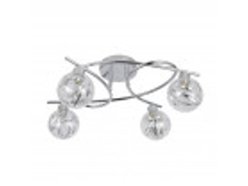  Fabrilamp varanasi, plafonnier, moderne, 4 x g9, chromé, 20 x 32 x 40 cm 154484020 - Conforama B