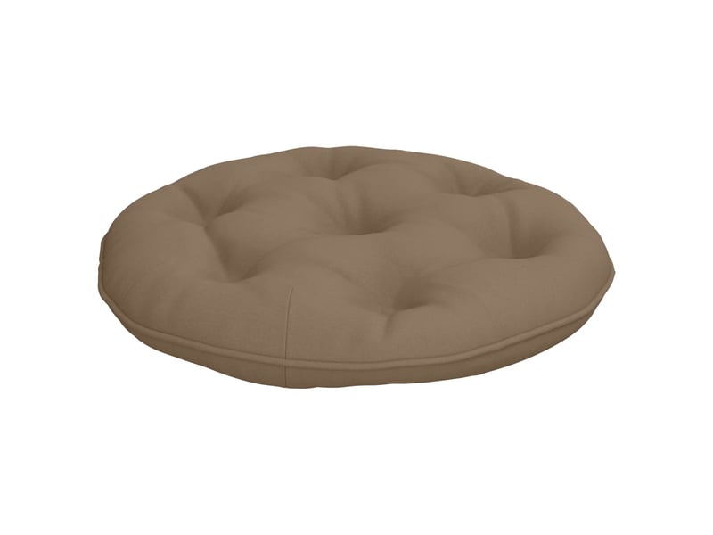  Coussin de chaise suspendue, coussin d'assise vianen 100 % polyester taupe cf54298  - Conforama A