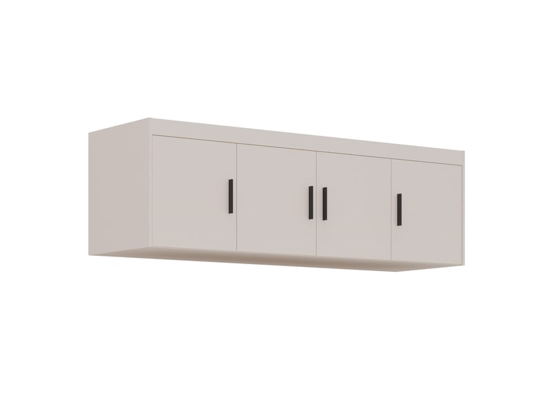  Surmeuble armoire storicos 4 portes beige 176x55x53 cm Storicos - Conforama A