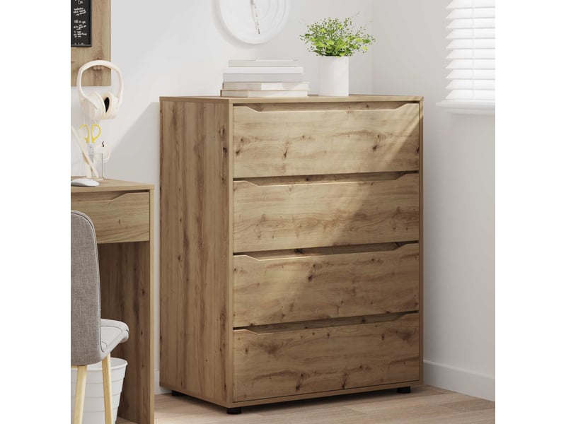 Armoires de rangement salon 80 x 48 x 105 cm bois d'ingénierie shl9365 - Conforama E