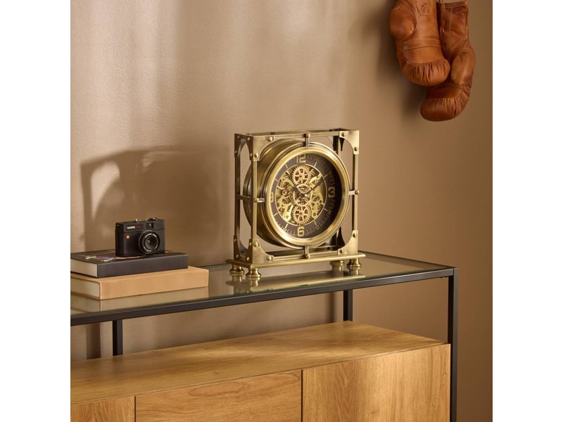  Horloge à poser lou 30x32cm doré LOU - Conforama B