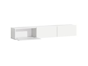 Meuble tv coloris blanc 180 cm MODENVIE