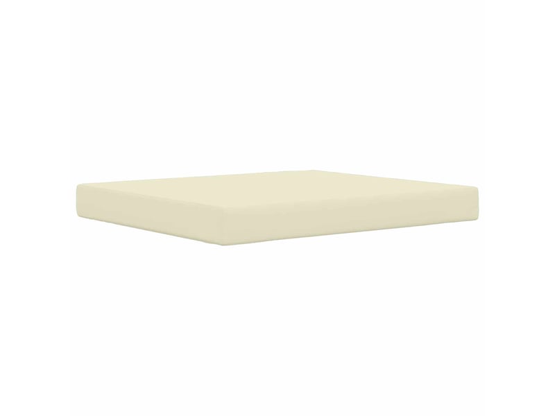  Coussin de canapé d'extérieur, coussin de chaise polyester crème 80 x 68,5 cm cf54078  - Conforama D