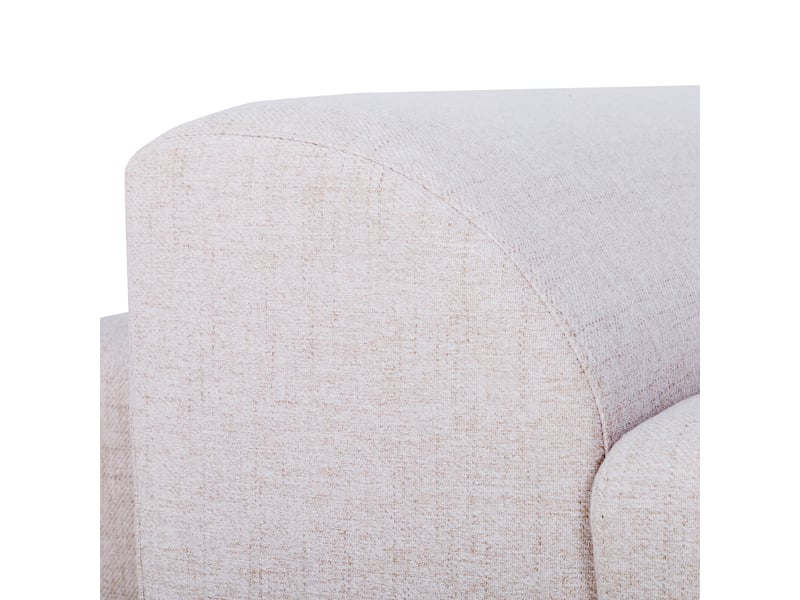 Canapé d'angle beige convertible 4 place OLYMPE - Conforama J