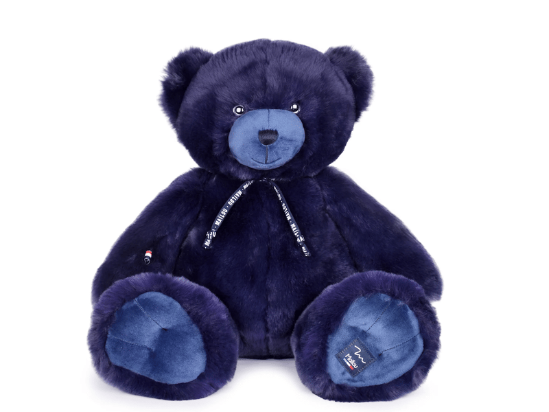  Peluche ours bleu 50cm - mailou MA0269 - Conforama A