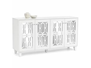 Buffet 4 porte(s) 0 tiroir(s) MODENVIE - 160 cm coloris blanc