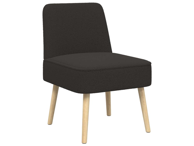 Vidaxl fauteuil à pantoufle noir - Conforama A