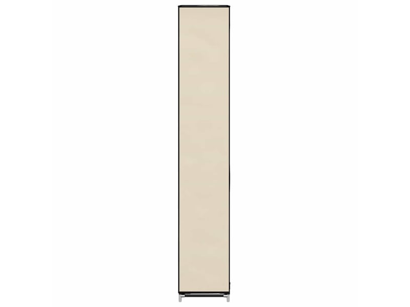  Meuble à chaussure | armoire à chaussures avec housse crème 57x29x162 cm tissu  - Conforama E