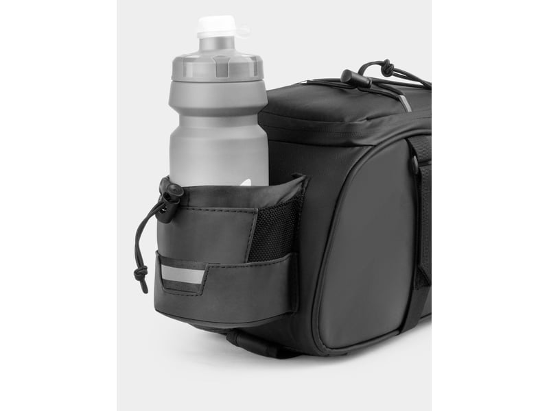  Sac de porte-bagages polyester 900d noir 38x16x18cm  - Conforama C