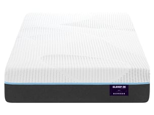 Matelas 90x190 cm <strong>SLEEP IN</strong>  <strong>COTTY</strong> Ressorts + latex soutien Ferme épaisseur 24 cm