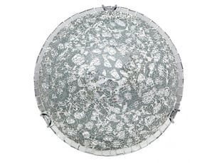 Fabrilamp tenor plafonnier rond mosaïque 3 x e27, finition chromée, ø 40 cm