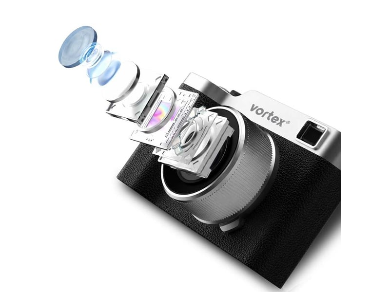  Vortex - optic 5 - appareil photo numérique pour enfant hd avec jeux intégrés - full hd - zoom 5x  - Conforama E