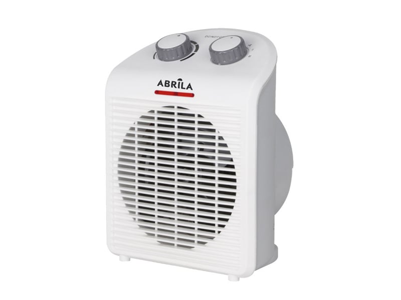  Chauffage soufflant ABRILA Croacia 2000 W blanc, 2 puissances, 3 fonctions, thermostat réglable et sécurité anti-basculement 227422001 - Conforama A