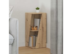 Étagère de rangement, étagère latérale 33 x 32 x 70,5 cm bois d'ingénierie shl4380