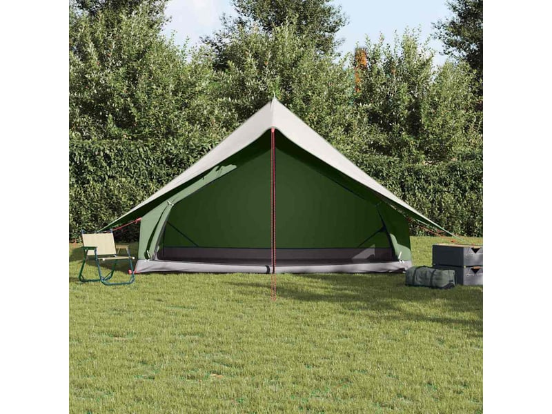  Tente de camping, tente familiale 315x286x200 cm polyester et fibre de verre shl63751  - Conforama C